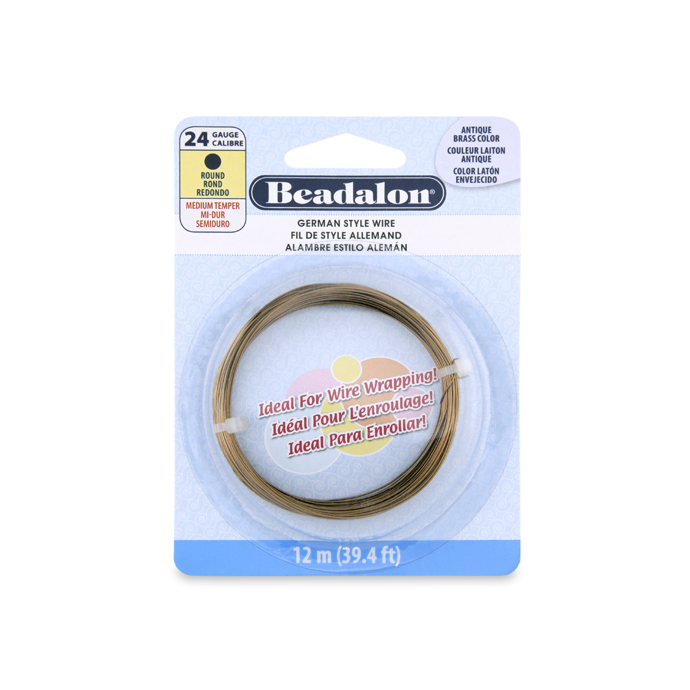 German Style Wire-Copper Round - 26 Gauge, 65.5