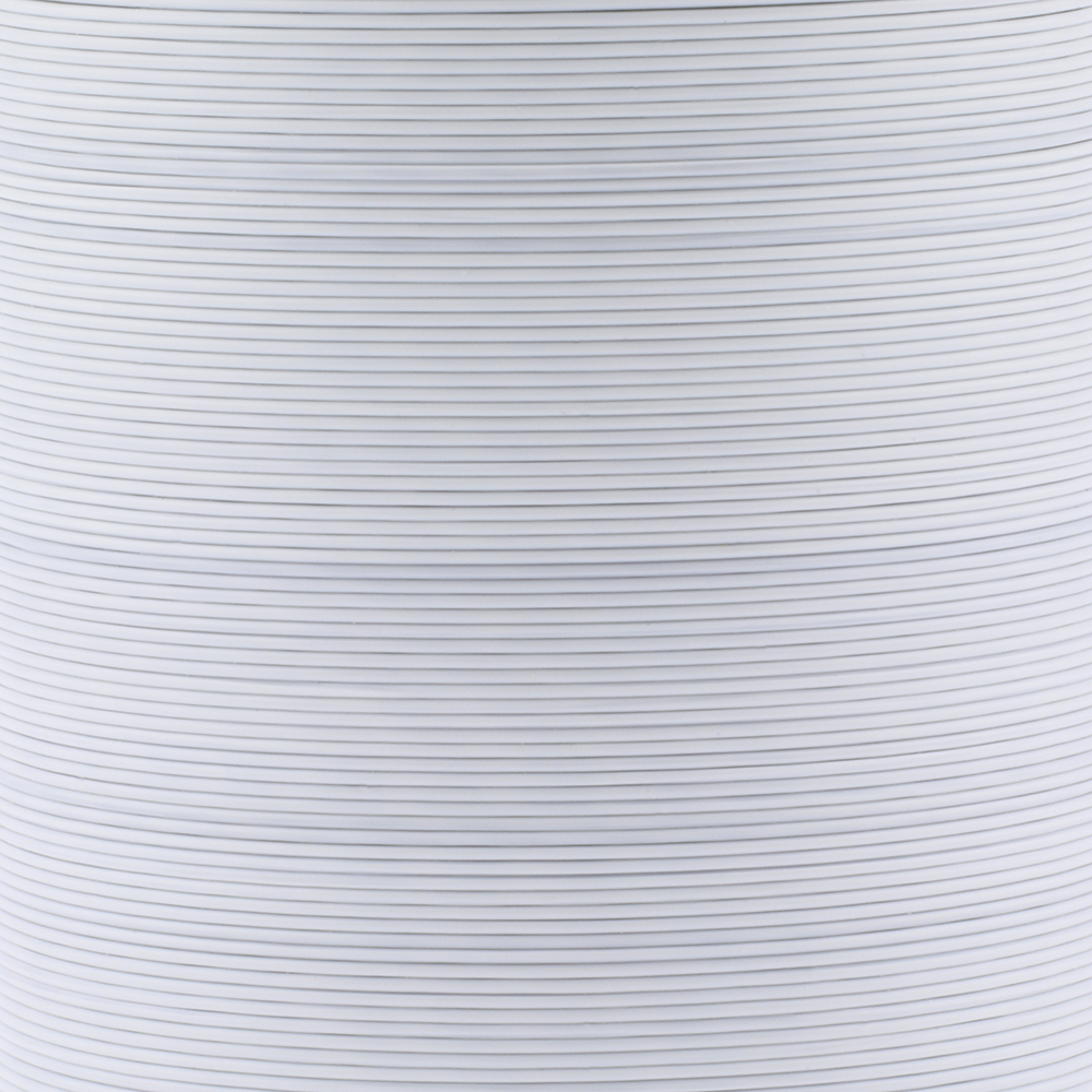 19 Strand Stainless Steel Bead Stringing Wire, .024 in (0.61 mm), Satin Silver, 100 ft (31 m 19 Strand Stainless Steel Bead Stringing Wire, .024 in (0.61 mm), Satin Silver, 100 ft (31 m