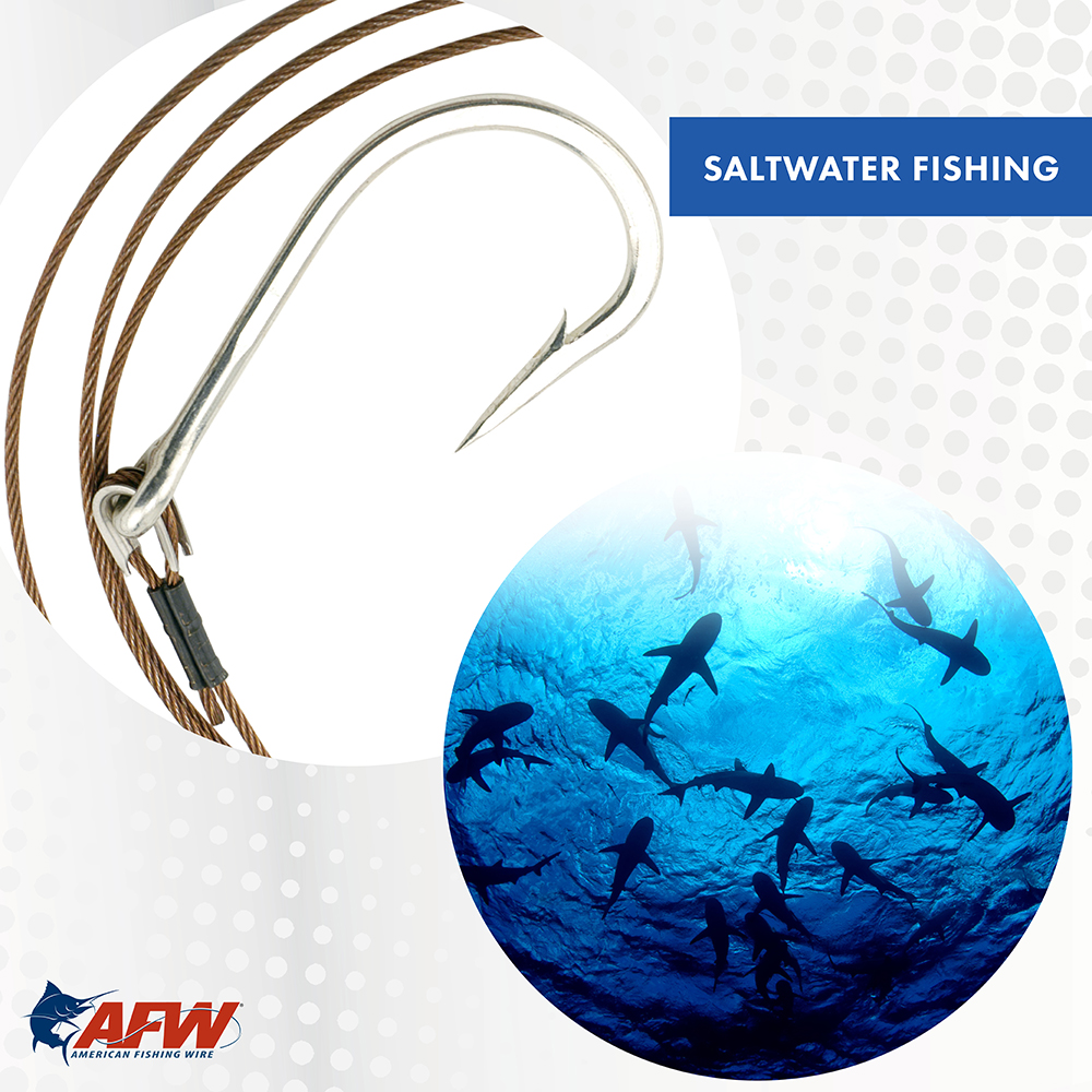 49 Strand Stainless Steel Shark Cable Leader
