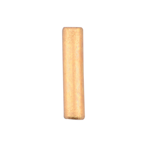 Crimp Tubes for Stretch Cord - 2.0 mm / 0.78 in Gold Color 40 pieces