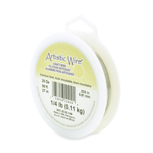 Artistic Wire®, Silver 22 Gauge