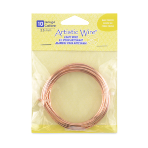 Artistic Wire 10 Gauge Wire, Black, 5-Feet