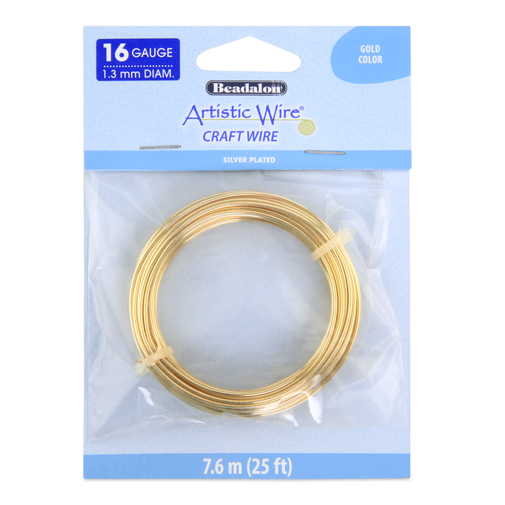 Artistic Wire 28 Gauge Silver Plated Tarnish Resistant Colored Copper Craft Jewelry Wrapping Wire Gold Color 15 Yd~p114472370 Artistic Wire 28 Gauge Silver Plated Tarnish Resistant Colored Copper Craft Jewelry Wrapping Wire Gold Color 15 Yd~p114472370