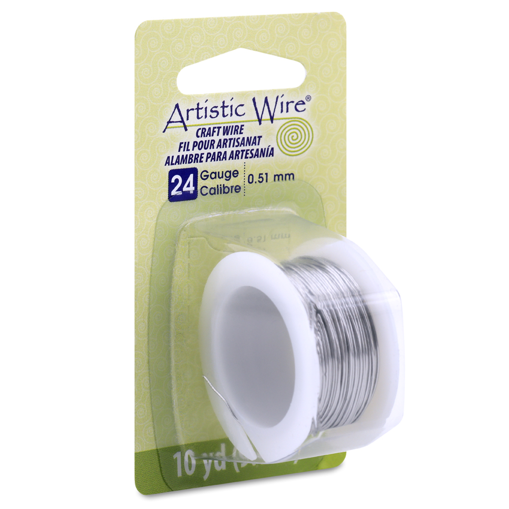 Artistic Wire - 24 Gauge Stainless Steel