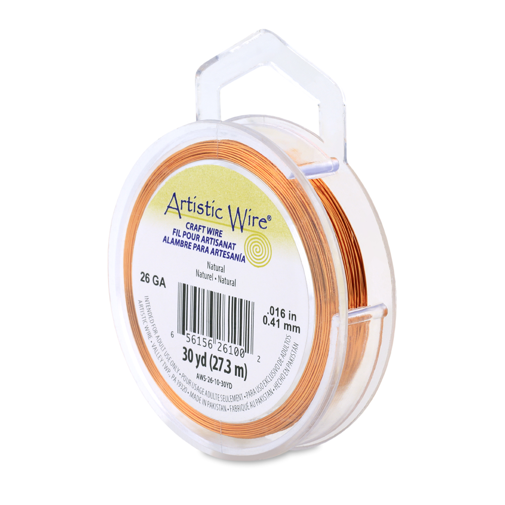 Artistic Wire - 26 Gauge Natural