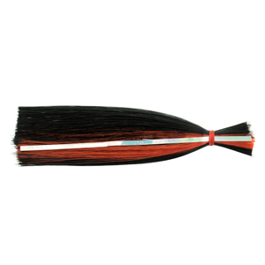 Billy Baits, Billy Witch Lure, Style BW, Black/Red Stripe Skirt