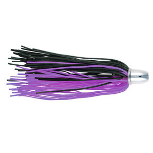 C&H Lures Billy Baits Billy Witch Lure - Black/Purple Stripe