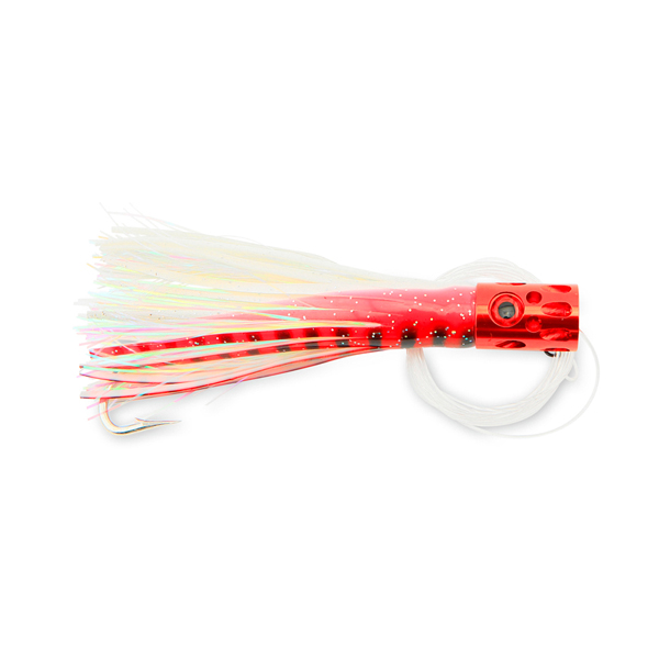 Billy Baits, Magnum Turbo Whistler Rigged & Ready, Red/Pearl/Pearl
