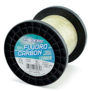 100% Fluorocarbon Leader, 100 lb (45.4 kg) test, .039 in (1.00 mm