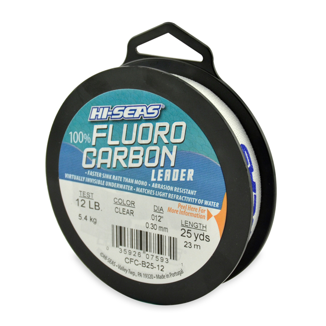 FTK Fluorocarbon Leader LRF Fishing Line – 100m Clear – All Sizes Available – Low Memory