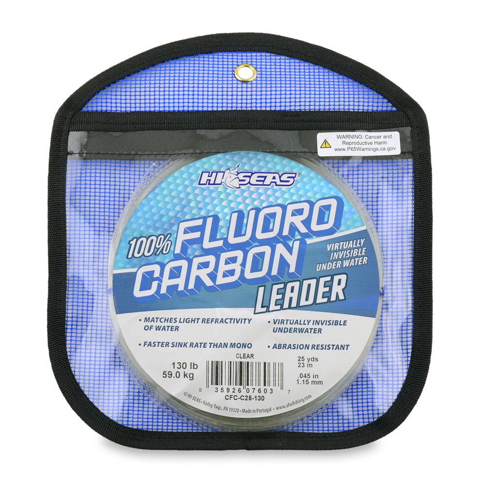 Pro Grade Fluorocarbon Leader Line 80lb - Clear - Ramsey Outdoor