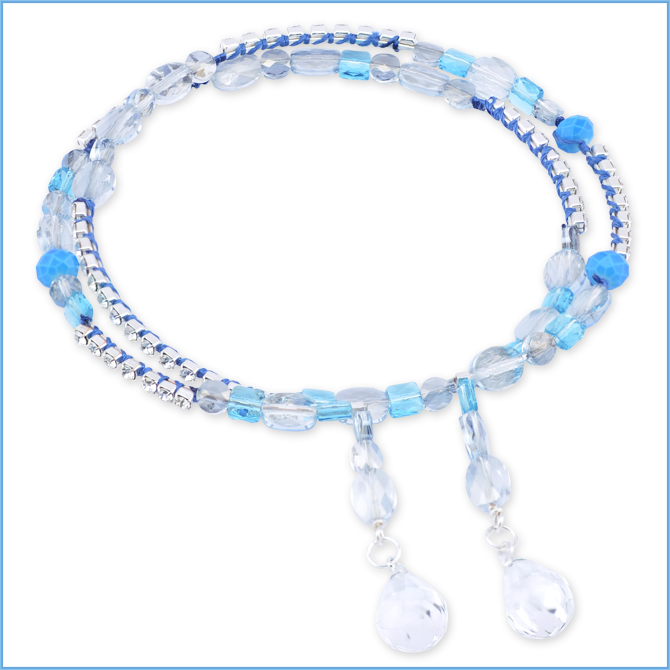 Necklace Beading Ideas Wrapped Around Memory Wire Choker