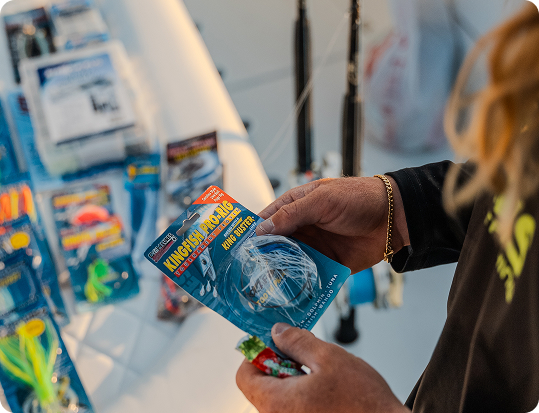 Fishing wire product packaging