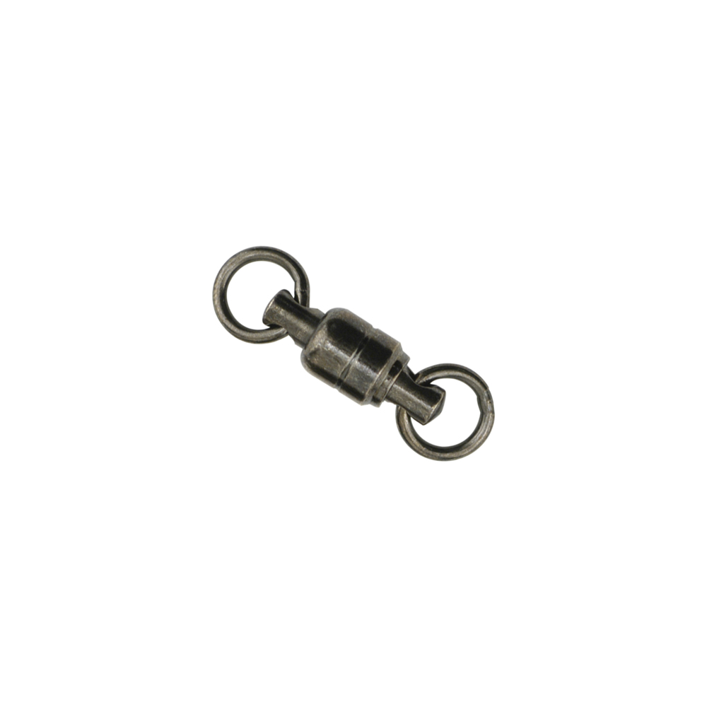 Solid Brass Ball Bearing Snap Swivels with Double Welded Rings