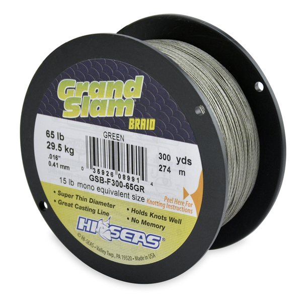 braided fishing line 65 lb R&R Pre Made 65lb Kite Line Dogfish Tackle & Marine Berkley Trilene Big Game Braid is a durable and reliable 4 carrier conventional braid offering superior value to the consumer (2 pack) PowerPro Braided Fishing