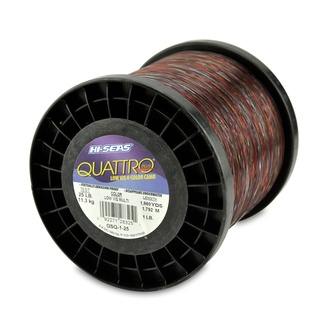 Quattro Mono Line, 25 lb (13.6 kg) test, .020 in (0.50 mm