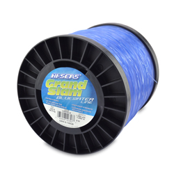 Grand Slam Bluewater Line, 130 lb (58.9 kg) test, .047 in (1.20 mm) dia, Ocean Blue, 1850 yd (1692 m) Grand Slam Bluewater Line, 130 lb (58.9 kg) test, .047 in (1.20 mm) dia, Ocean Blue, 1850 yd (1692 m)
