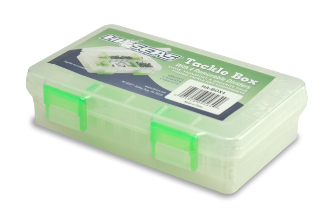 Tackle Box, 1.5 x 3.5 x 6 in (3.8 x 8.9 x 15.2 cm), 4 Moveable