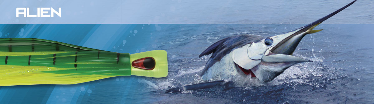 alien fish lures Junebug Alien Eels feature a closed circuit stainless steel harness to maximize strength and durability. ALIEN BUG Lucky John