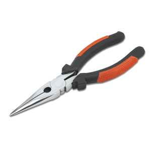 Shimano Brutas Silver Nickel Needle Nose Pliers 8 in Shimano Brutas Silver Nickel Needle Nose Pliers 8 in