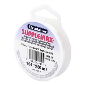 Supplemax, 0.35 mm (.014 in), Clear, 50 m (164 ft)
