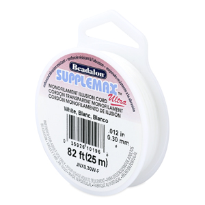 Supplemax Ultra, 0.25 mm (.010 in), White, 25 m (82 ft)