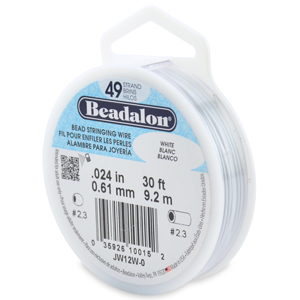 Beadalon Bead Wire 49 Strand .015 Bright 30