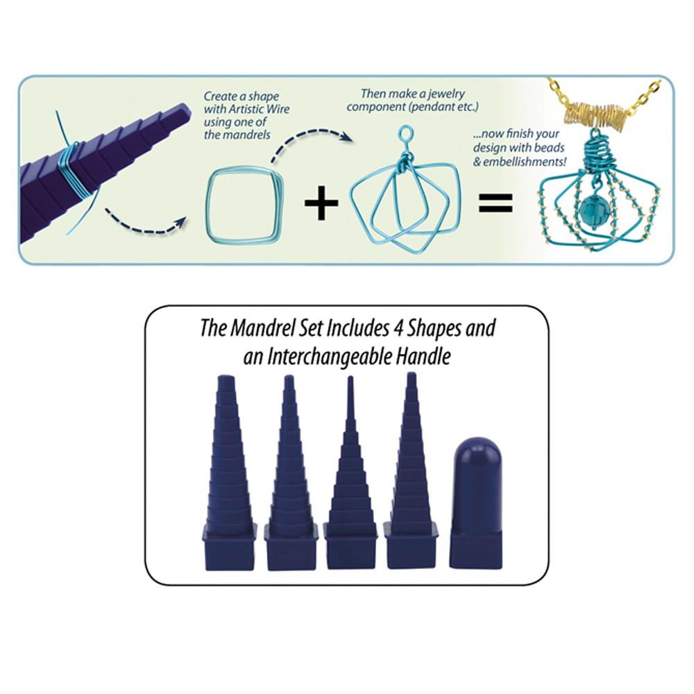 Beadalon Mandrels with Interchangeable Handle
