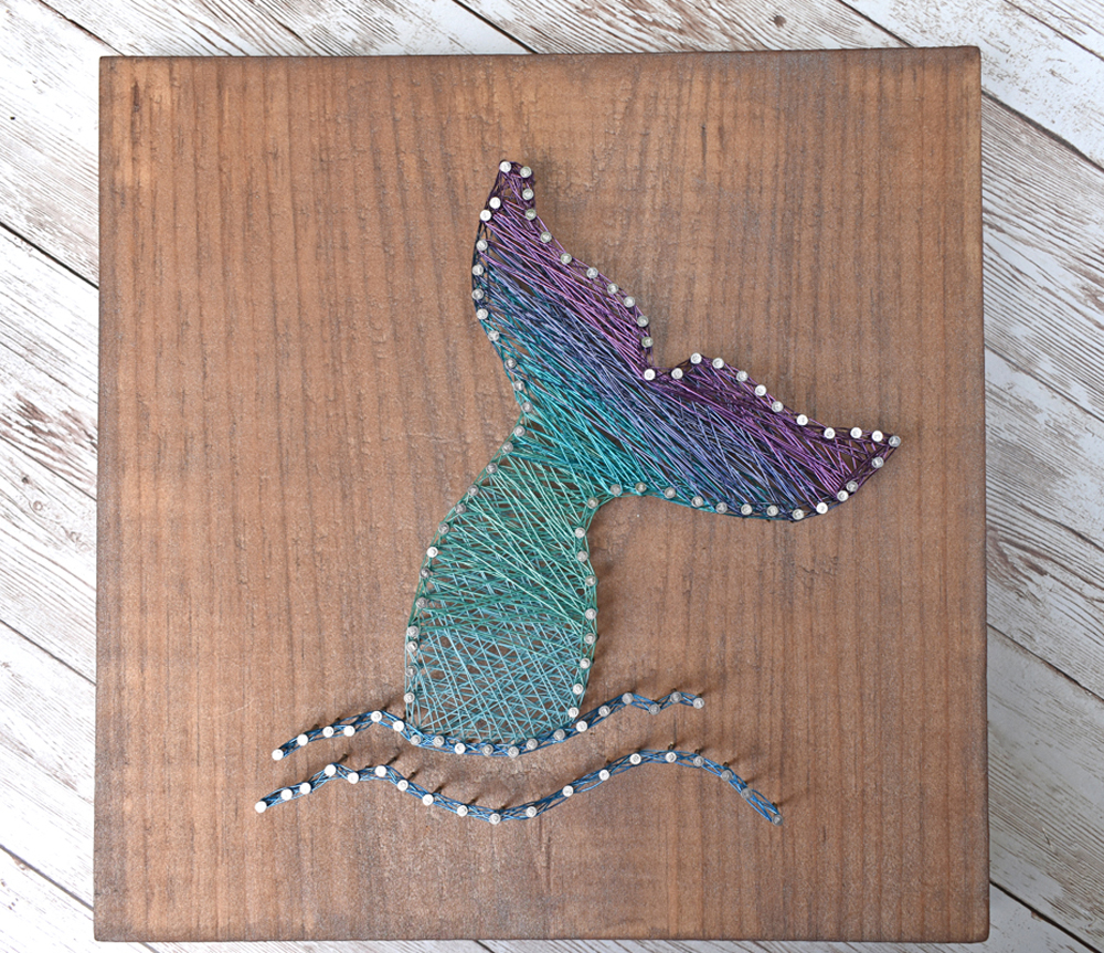 Beadalon - Mermaid Tail Wire String Art