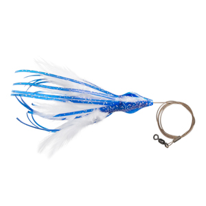 dolphin fishing lures Dancin' Dolphin, Triple Teaser S 1/4oz Dolphin Snapper Zapper Chrome Dressed Treble HookThese Snapper Zappers have a treble hook dressed with bucktail and is a classic lure perfect for all species of saltwater fish No Alibi Dolphin Delight