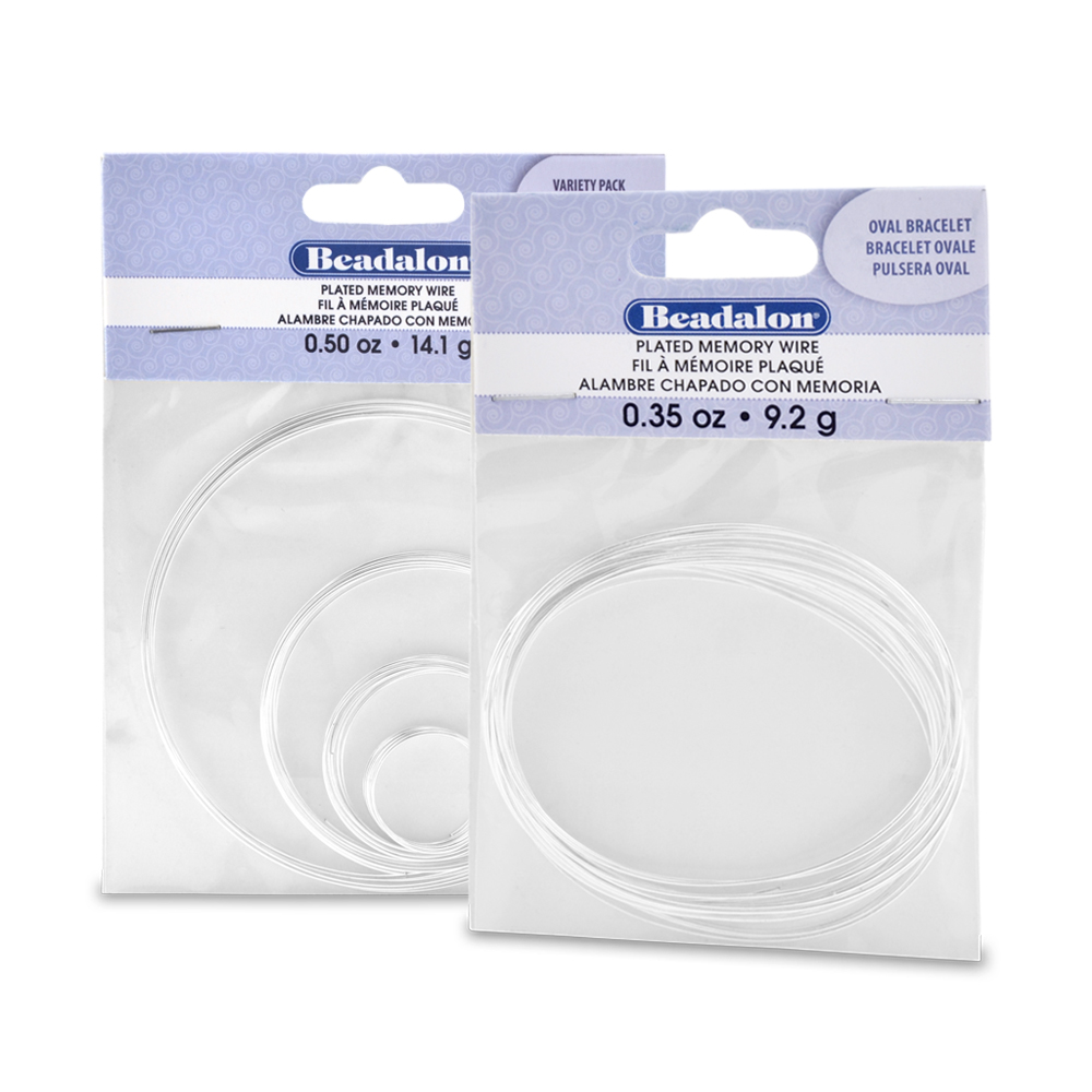 Memory Wire Color Beadalon - Memory Wire - Steel