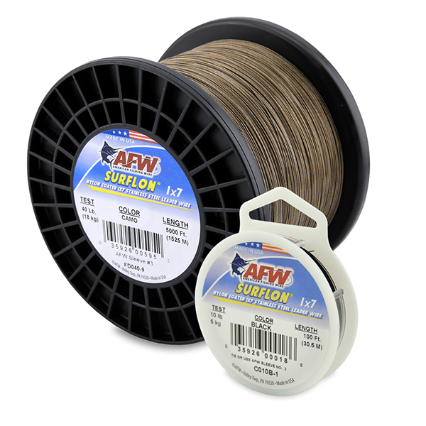 Surflon Nylon Coated 1x7 Stainless Steel Leader Wire