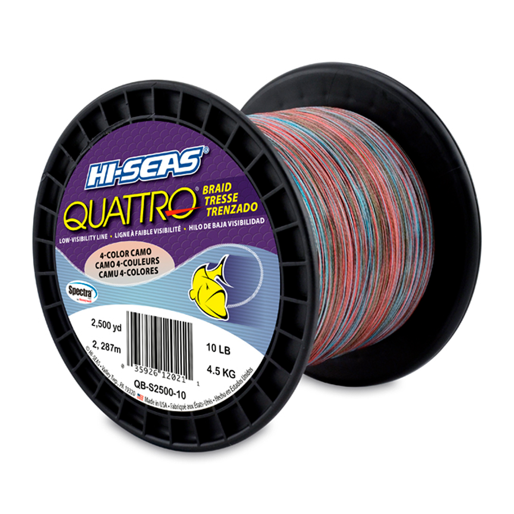 Triple Fish Monofilament Line, 8 lb / 3.6 kg test, .011 in / 0.27 mm dia,  Camo, 1830 yd / 1673 m, 1/4 lb / 0.11 kg Spool