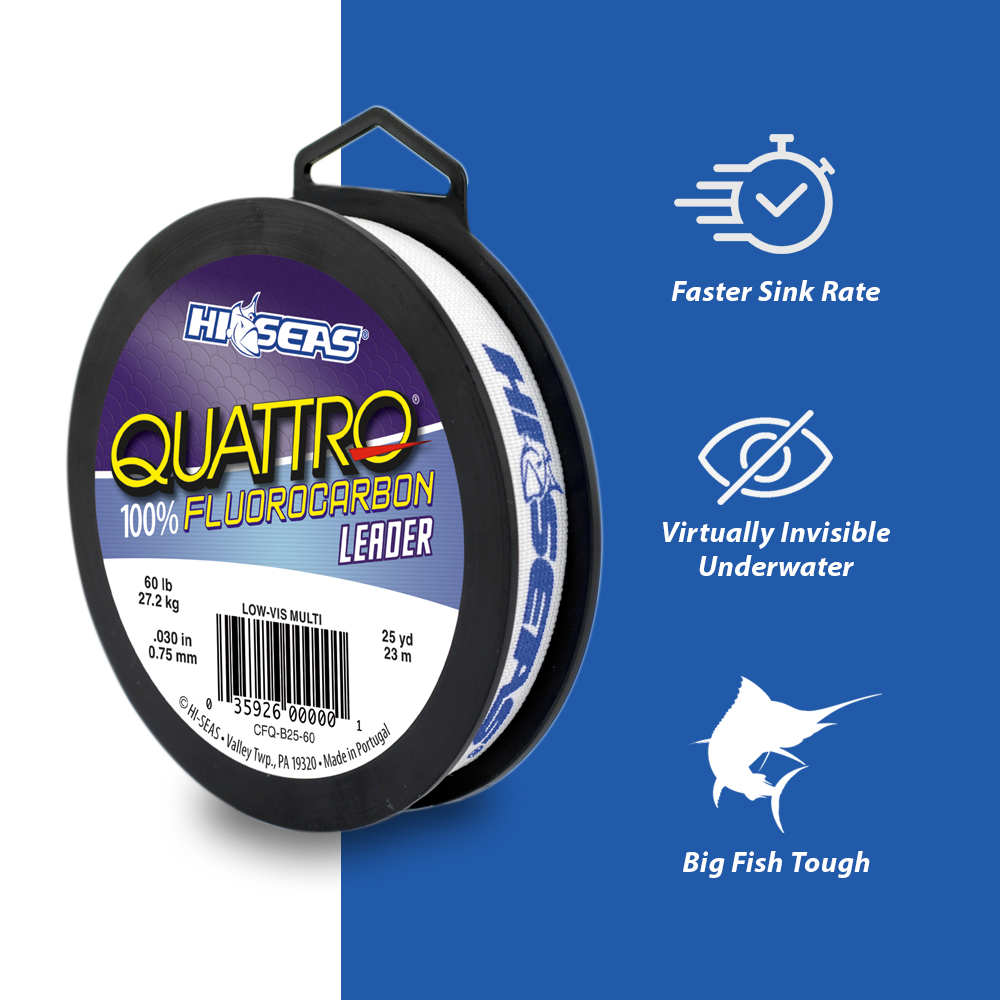 Fil De Pêche Fluorocarbone Take Akashi Ultraclear - 0.22 Mm, 50 M - Ligne Invisible Pour Mer Et Eau Douce - Résistance 9 Kg