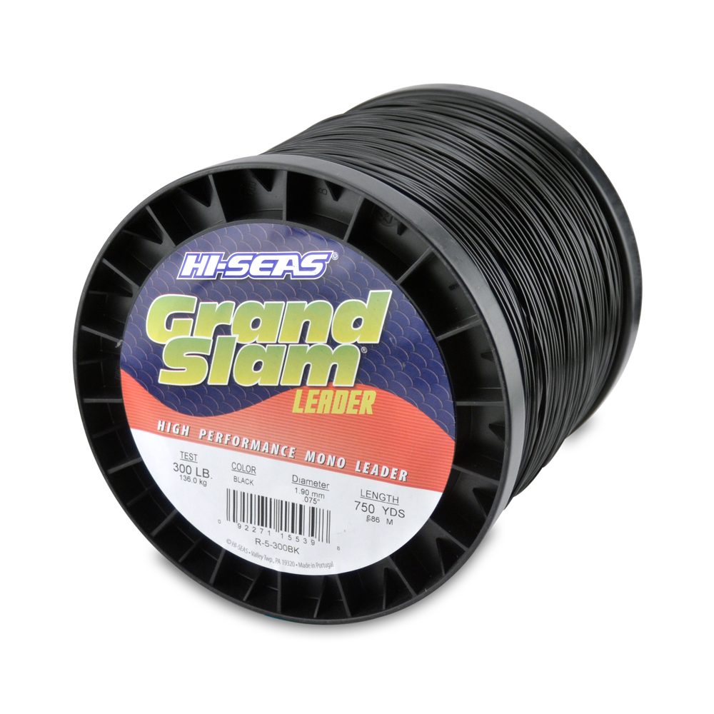 Grand Slam Fluorocarbon Coated, 4 lb (1.8 kg) test, .009 in (0.23 mm) dia,  Clear, 300 yd (274 m)