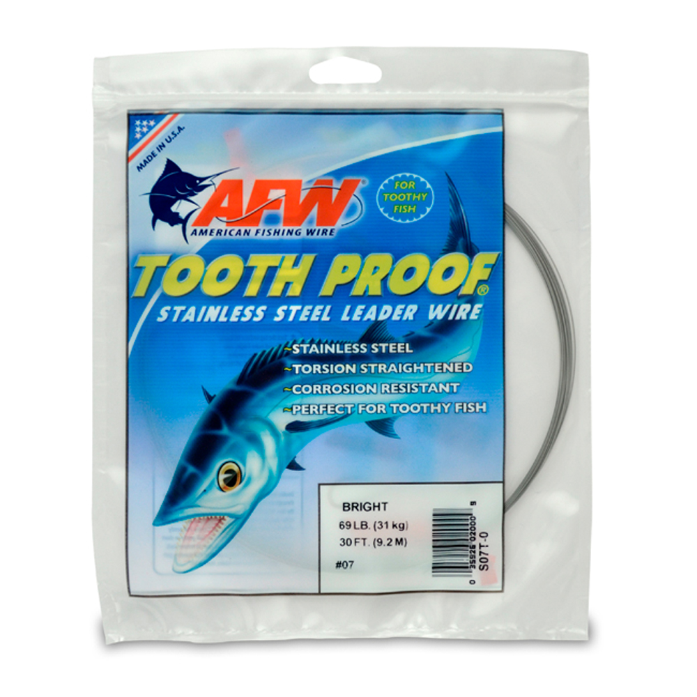 American Fishing Wire Titanium Tooth Proof 40# Test