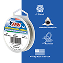 Fil Pêche Acier Inoxydable American Fishing Wire 1x7 - Test 9kg - Longueurs 9,1m à 182,9m - Couleurs Vives