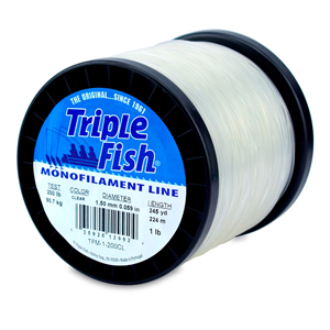 Tour Grade Monofilament 200yd Clear Fishing Line