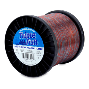 Triple Fish Mono Line, 30 lb (13.6 kg) test, .022 in (0.55